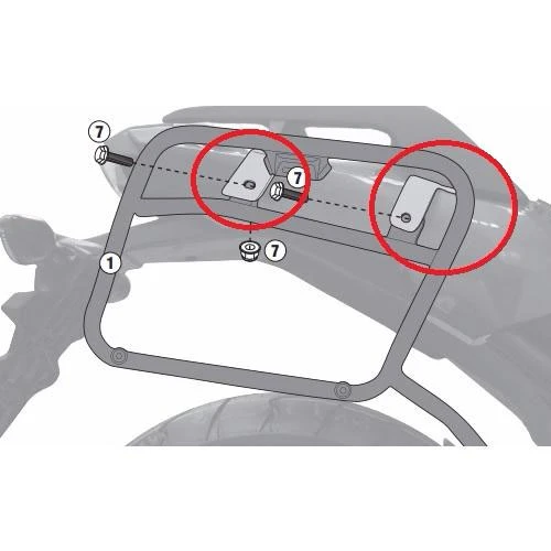 Accessori Givi 1146kit Honda Nc750x 2016/17 3 Accessori Givi 1146kit Honda Nc750x 2016/17