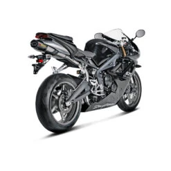 Terminali Akrapovic Slip On Titanio Omologato Daytona 675/r -Vendite Givi akrapovic s t675so3 hact daytona675 3