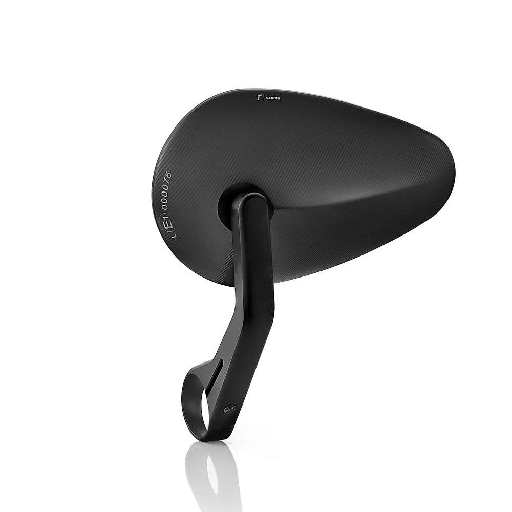 Rizoma Specchio Reverse Radial Biposizione Nero 3 Rizoma Specchio Reverse Radial Biposizione Nero