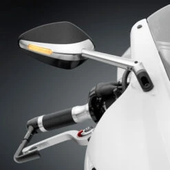 Rizoma Specchio Veloce L Grigio