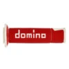Manopole Domino A450 Rosso Bianco -Vendite Givi domino a450 grips rossobianco