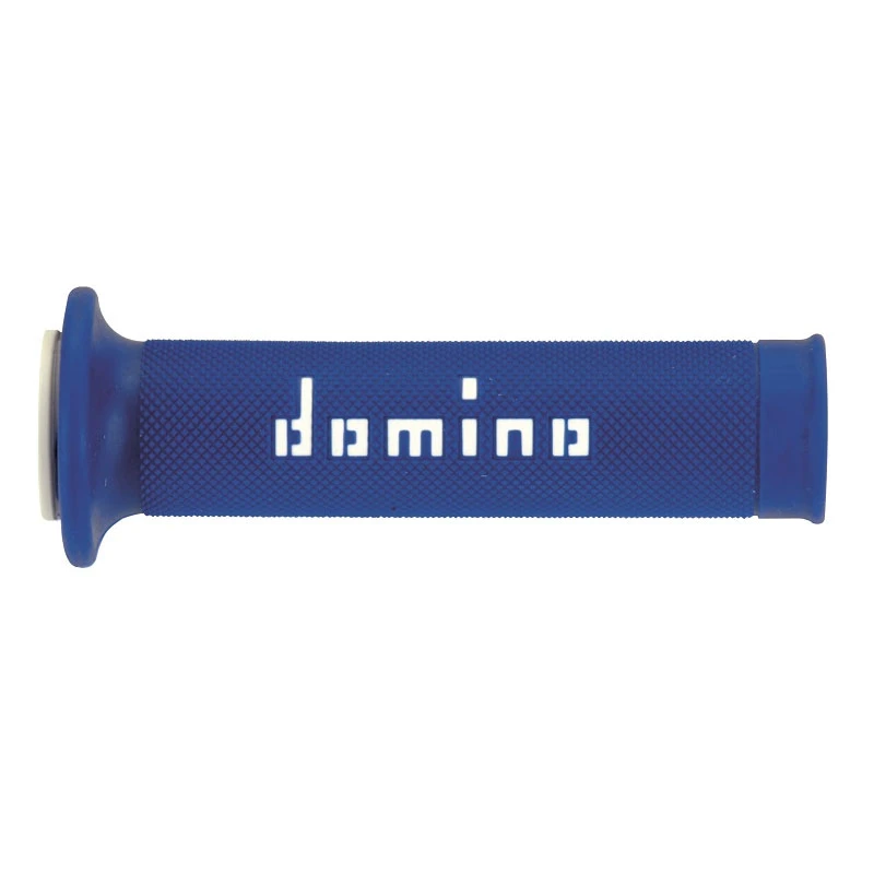 Coppia Manopole Domino A01041c Blu Bianco 3 Coppia Manopole Domino A01041c Blu Bianco