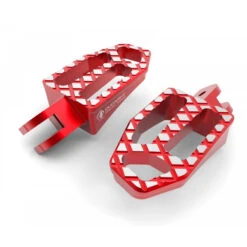 Pedane Pedali Passeggero Ducabike Ppdvp08 Rosso