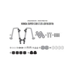 Viti Kit Attacchi Givi A1168a