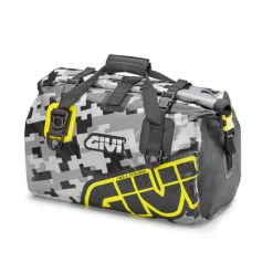 Tessuto Borsa Da Sella Givi Ea115cm Camo Giallo Grigio