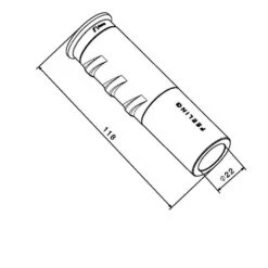 Manopole Rizoma Icon Grigio -Vendite Givi gr225