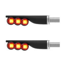 Coppia Frecce Lightech E8 Fre929ner Omologate