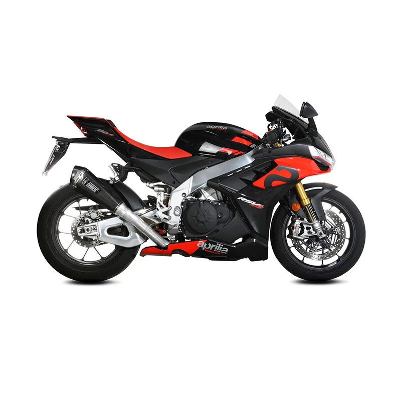 Terminali Mivv Delta Race Carbonio Racing Slip On Rsv4 2021 4 Terminali Mivv Delta Race Carbonio Racing Slip On Rsv4 2021 - immagine 2