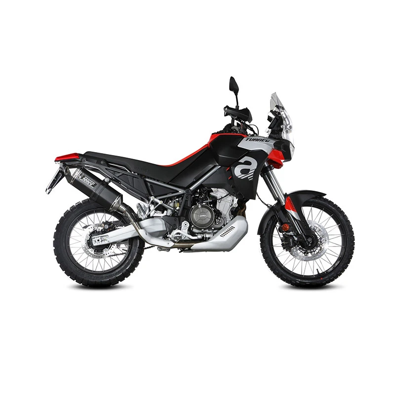 Terminali Mivv Speed Edge Nero Inox Slip On Tuareg 660 4 Terminali Mivv Speed Edge Nero Inox Slip On Tuareg 660 - immagine 2