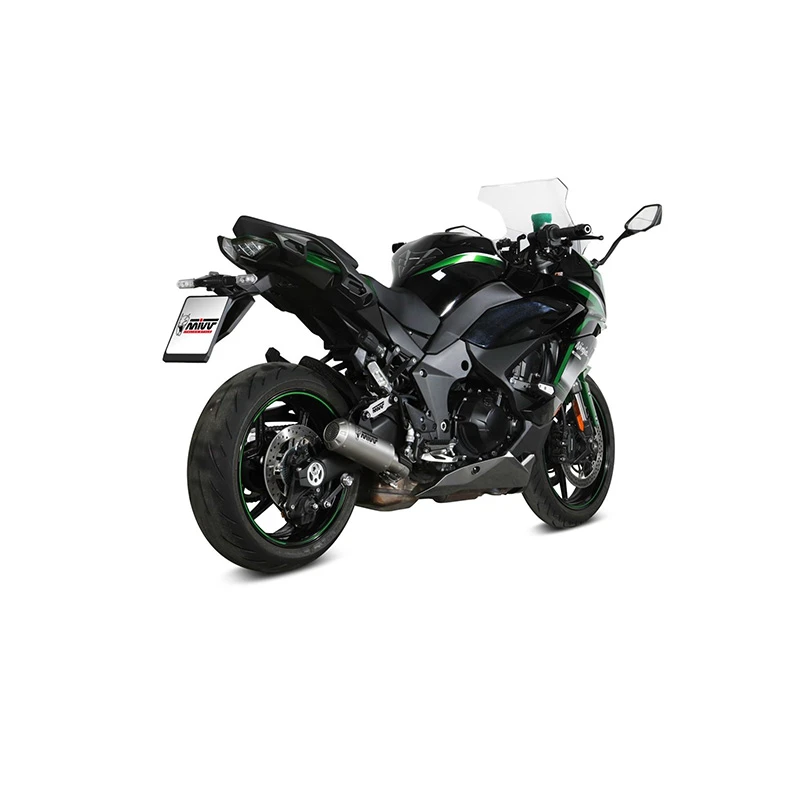 Terminali Mivv Mk3 Inox Racing Slip On Ninja 1000 Sx 4 Terminali Mivv Mk3 Inox Racing Slip On Ninja 1000 Sx - immagine 2