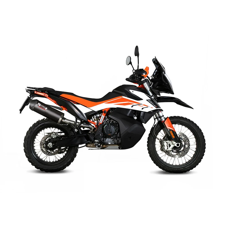 Terminali Mivv Oval Carbonio Euro 4 Slip On 790 Adventure 4 Terminali Mivv Oval Carbonio Euro 4 Slip On 790 Adventure - immagine 2