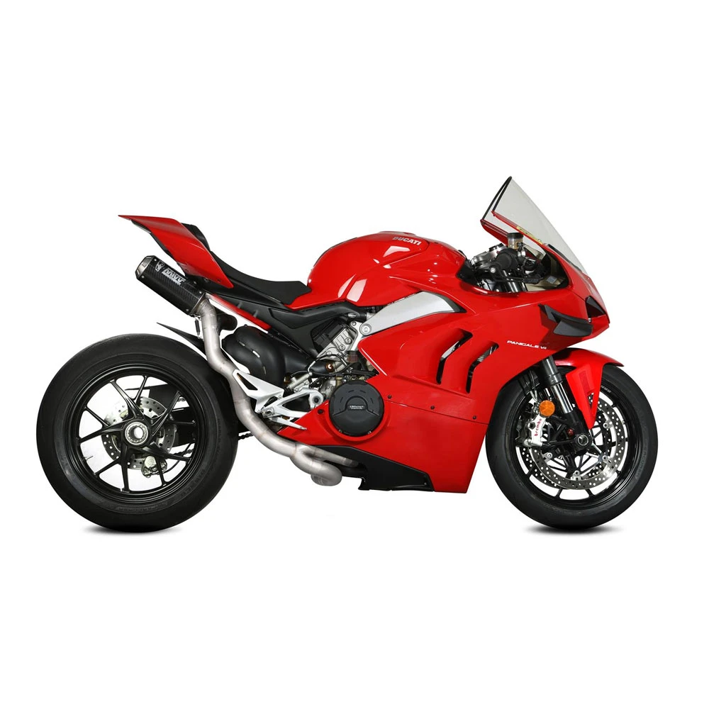 Scarichi Completi Mivv Scarico Completo Carbonio Alto Ducati Panigale V4 4 Scarichi Completi Mivv Scarico Completo Carbonio Alto Ducati Panigale V4 - immagine 2