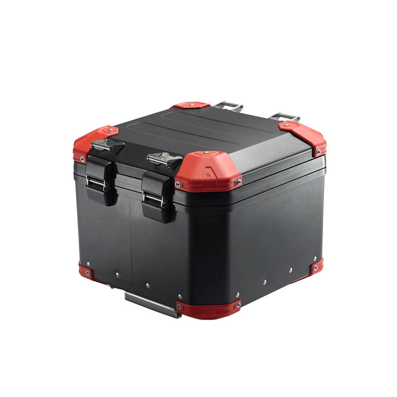 Bauletti Bauletto Mytech Model-x 44 Lt Nero Rosso 4 Bauletti Bauletto Mytech Model-x 44 Lt Nero Rosso - immagine 2