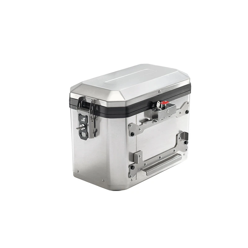 Valige Laterali Valigia Dritta Mytech Model-x Raw 48 Lt Argento 4 Valige Laterali Valigia Dritta Mytech Model-x Raw 48 Lt Argento - immagine 2