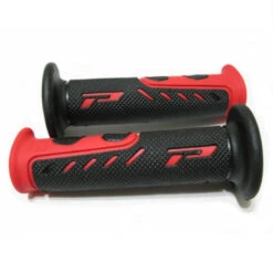 Manopole Progrip 725 Open End Nero Rosso