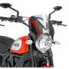 Cupolini Puig Cupolino Naked Ducati Scrambler 15 Trasparente / Carbonio