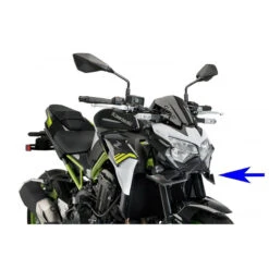 Accessori Vari Spoiler Anteriore Puig Naked Z900 2020 Nero Opaco