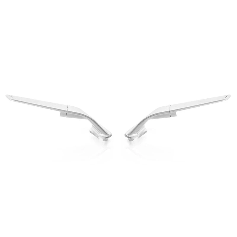 Coppia Specchi Rizoma Stealth Ninja Zx-6r Argento 3 Coppia Specchi Rizoma Stealth Ninja Zx-6r Argento