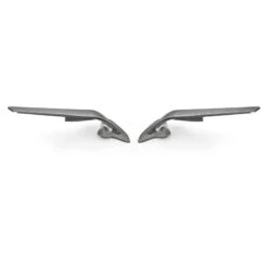 Coppia Specchi Rizoma Stealth Yamaha R6 Grigio