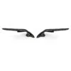 Coppia Specchi Rizoma Stealth Yamaha R6 Nero