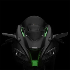Coppia Specchi Rizoma Stealth Ninja Zx-10r Nero -Vendite Givi rizoma bss060 ninja zx10r mount 1