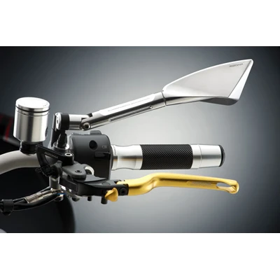 Specchio Rizoma Tomok Sinistro Grigio 3 Specchio Rizoma Tomok Sinistro Grigio