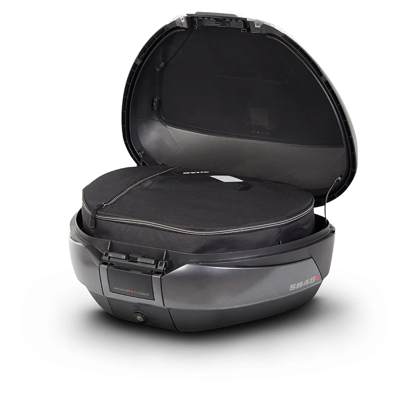 Bauletti Bauletto Shad Sh48 Grigio Scuro 4 Bauletti Bauletto Shad Sh48 Grigio Scuro - immagine 2