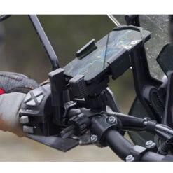 Navigatori Smartphone Supporto Telefono Shad X-frame Specchio Nero -Vendite Givi shad x0sg00m 4