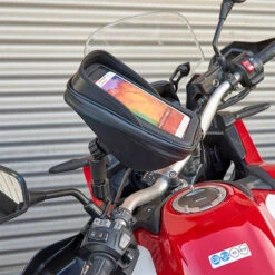 Navigatori Smartphone Supporto Telefono Shad Sg76 Specchietto Nero -Vendite Givi shad x0sg76m 3