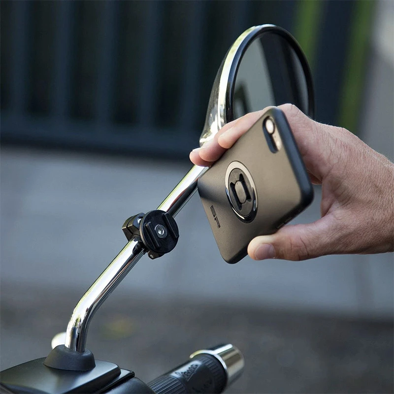 Navigatori Smartphone Supporto Sp Connect Mirror Mount Nero 4 Navigatori Smartphone Supporto Sp Connect Mirror Mount Nero - immagine 2