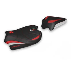Tappezzeria Italia Selle Rivestimento Ultragrip Veles Sf V4 Rosso Bianco