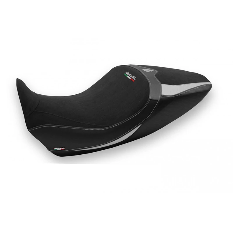 Tappezzeria Italia Selle Rivestimento Sella Velvet Diavel 1260 Argento 3 Tappezzeria Italia Selle Rivestimento Sella Velvet Diavel 1260 Argento