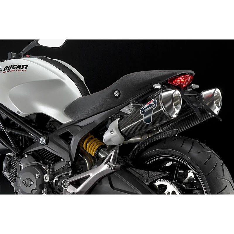 Terminali Termignoni Scarichi Racing Carbonio Ducati Monster 696 E 1100 5 Terminali Termignoni Scarichi Racing Carbonio Ducati Monster 696 E 1100 - immagine 3
