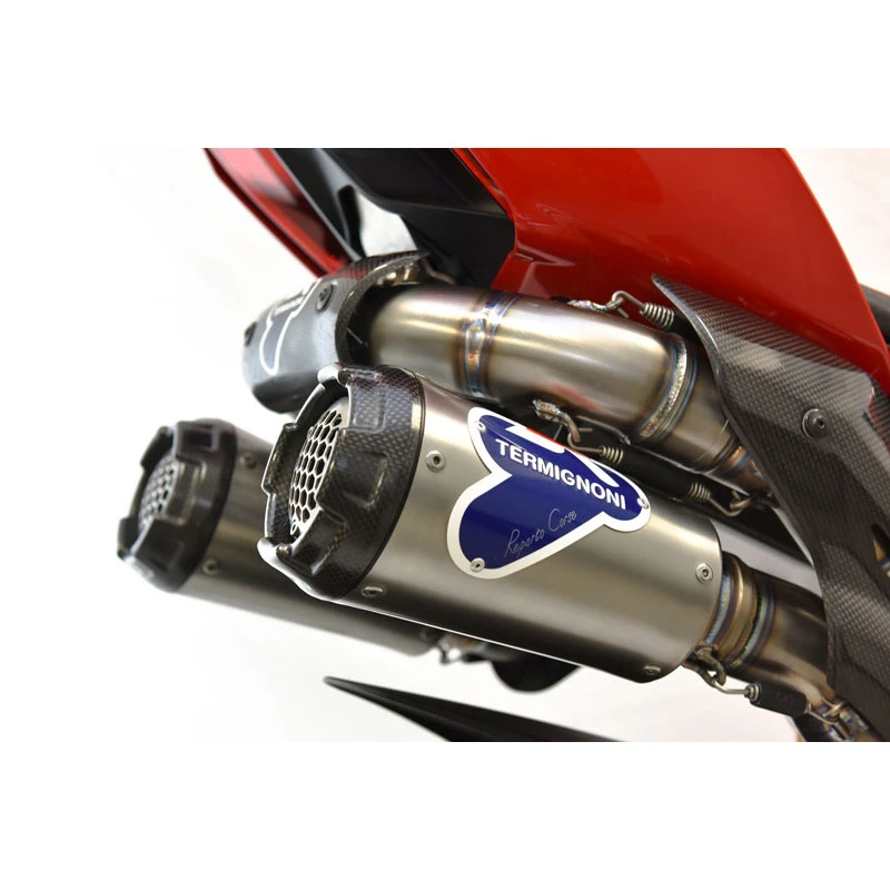 Scarichi Completi Kit Termignoni D200 Rht Inox Racing Panigale V4 4 Scarichi Completi Kit Termignoni D200 Rht Inox Racing Panigale V4 - immagine 2
