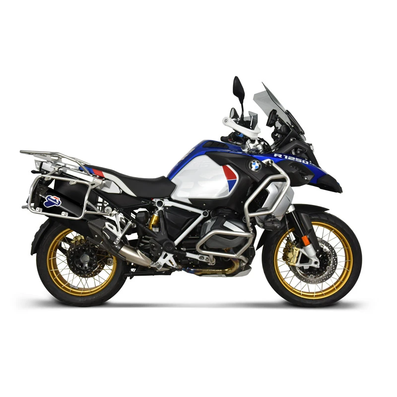 Terminali Termignoni Slip On Inox Nero Omologato R1250 Gs 4 Terminali Termignoni Slip On Inox Nero Omologato R1250 Gs - immagine 2