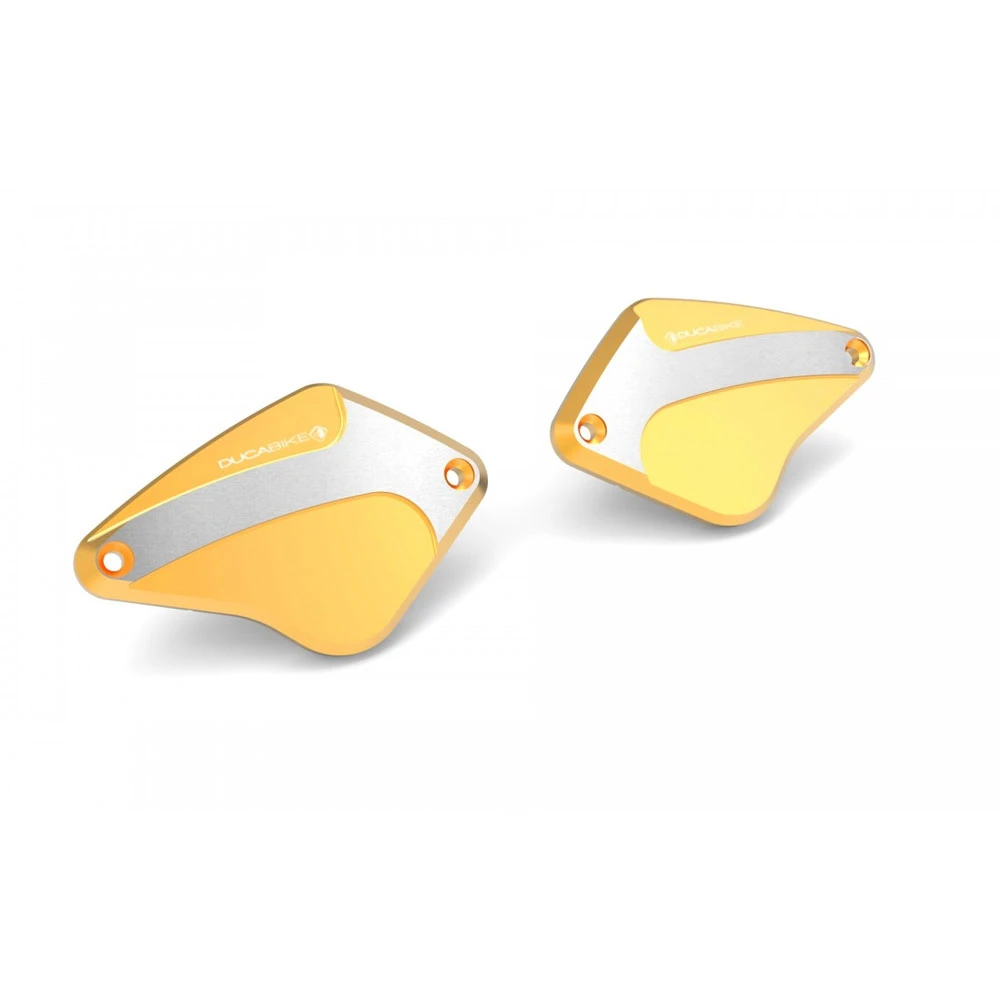 Serbatoi Fluido Ducabike Tappi Serbatoio Liquidi Oro 3 Serbatoi Fluido Ducabike Tappi Serbatoio Liquidi Oro