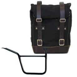 Valige Laterali Kit Borsa Unit Garage Nero Marrone Pan America Dx