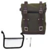 Valige Laterali Unit Garage Canvas+telaio Sx Triumph Scrambler Verde 2 Valige Laterali Unit Garage Canvas+telaio Sx Triumph Scrambler Verde -Vendite Givi unitgarage canvas triumphscrambler verde