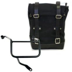 Valige Laterali Borsa Unit Garage Canvas Dx Tenere 700 Nero