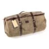 Tessuto Unit Garage Borsa Duffle Kalahari 43l Crosta Di Cuoio Grigio
