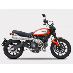 Scarichi Completi Zard Ducati Scrambler Kit Completo Omologato Cat Alto Db Killer