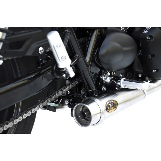 Terminali Zard Inox Racing Triumph Street Twin 4 Terminali Zard Inox Racing Triumph Street Twin - immagine 2