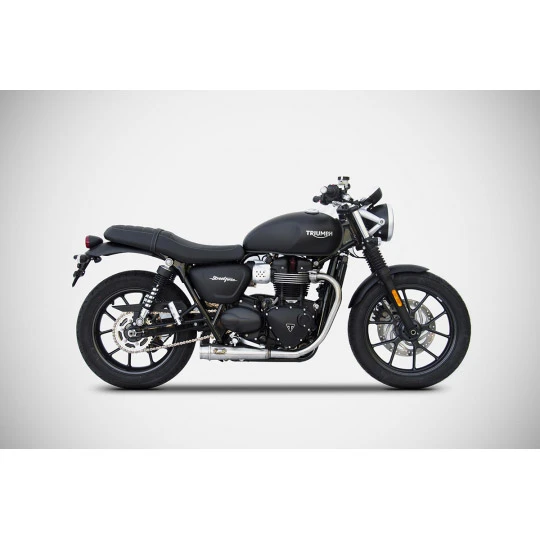 Terminali Zard Inox Racing Triumph Street Twin 5 Terminali Zard Inox Racing Triumph Street Twin - immagine 3