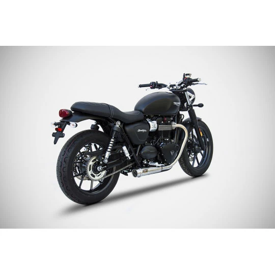 Terminali Zard Inox Racing Triumph Street Twin 6 Terminali Zard Inox Racing Triumph Street Twin - immagine 4